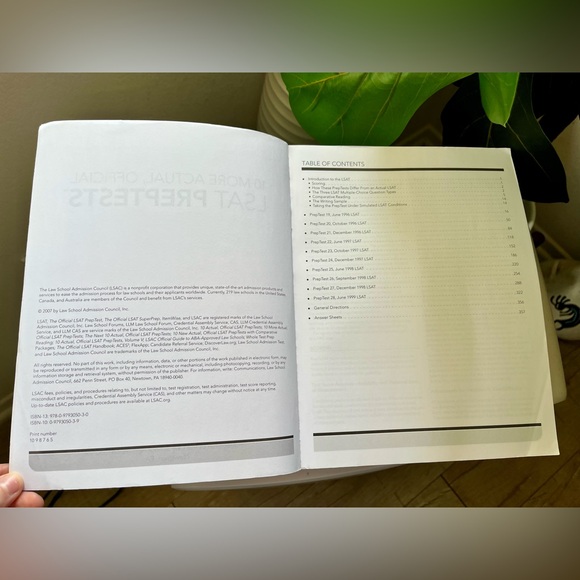 LSAT PrepTest Books Set - Picture 7 of 8